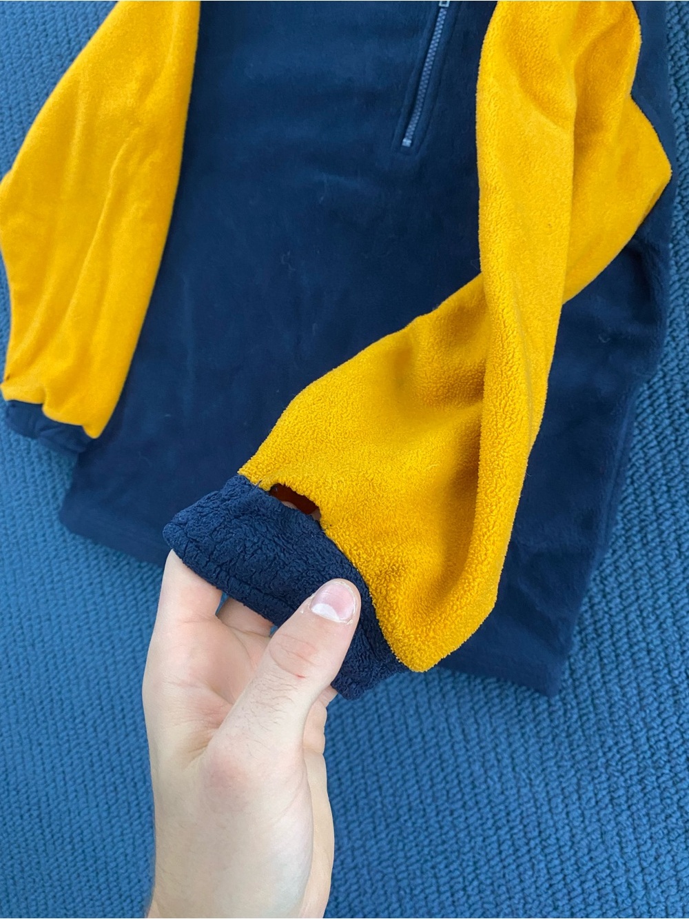 Vintage Reebok Quarter-Zip Fleece - Picture 6 of 9